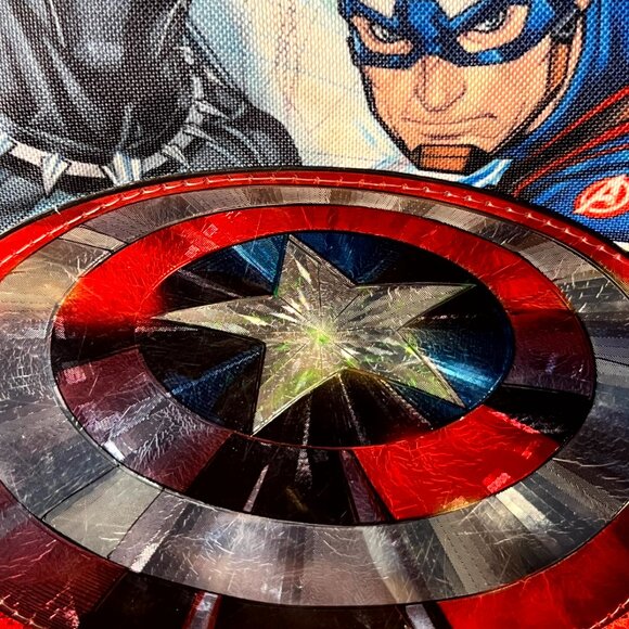 Marvel Avengers 17" Backpack, Laptop Sleeve, Large Front & 2 Side Pockets 2024 - Picture 2 of 5